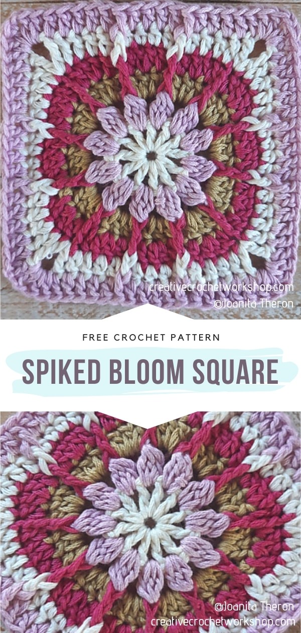 Learn to Crochet a Sunburst Granny Square - Bella Coco Crochet