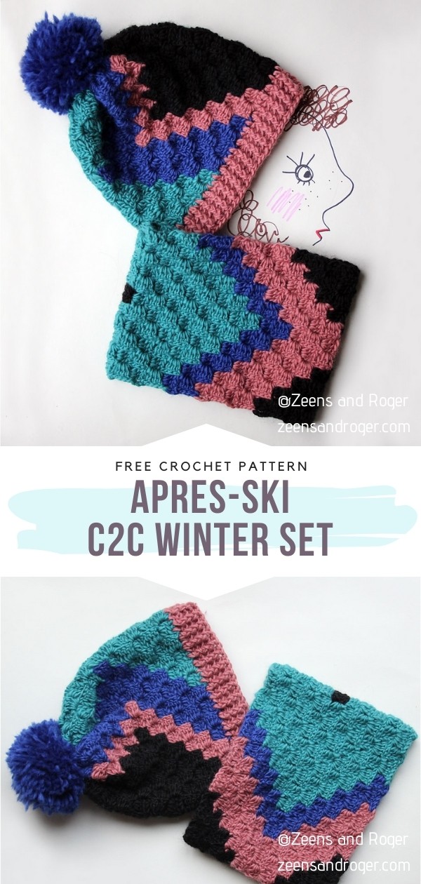 10 Favorite Free Crochet Patterns for Matching Winter Sets: Hats Scarves and  Mittens, Oh My! - CrochetKim™