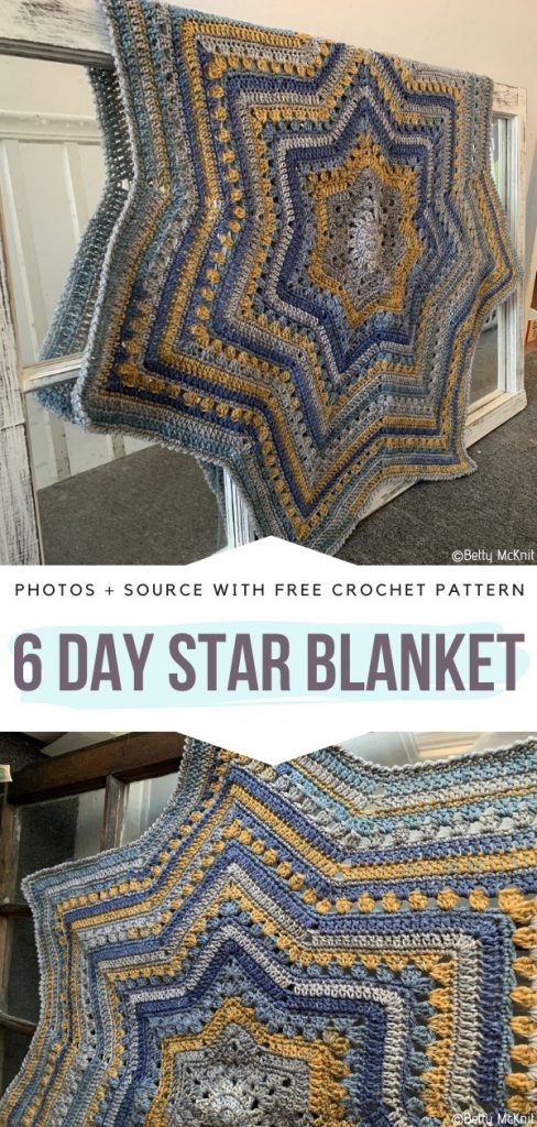 Reach for the Stars Blankets Free Crochet Patterns