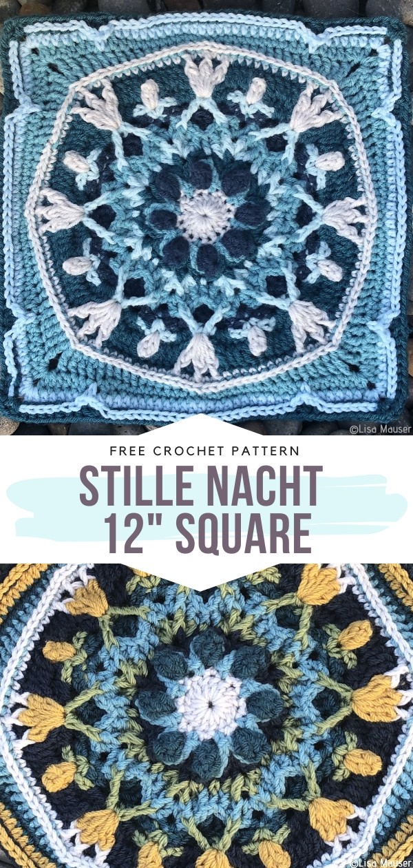 Stille Nacht 12" Square