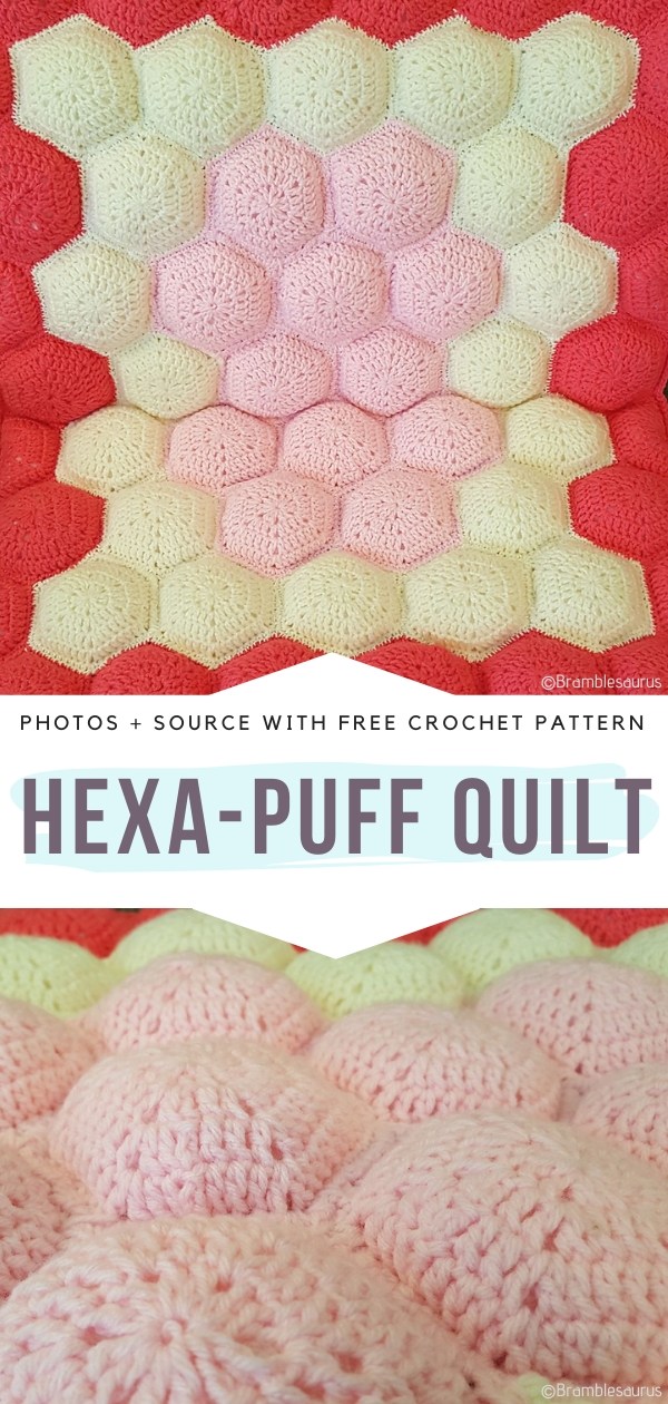 Hexa-Puff Quilt