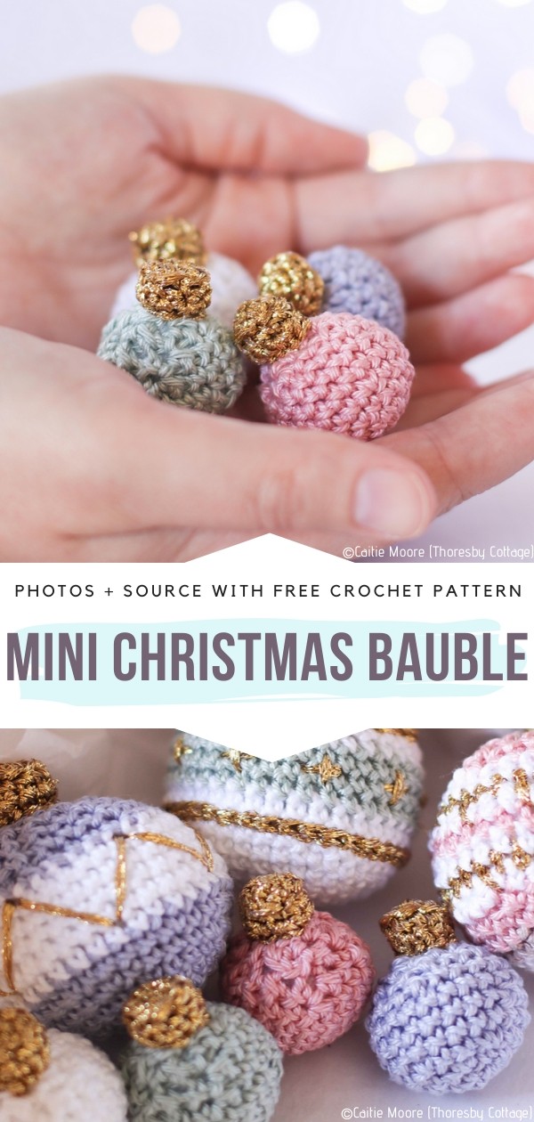 Mini Christmas Baubles