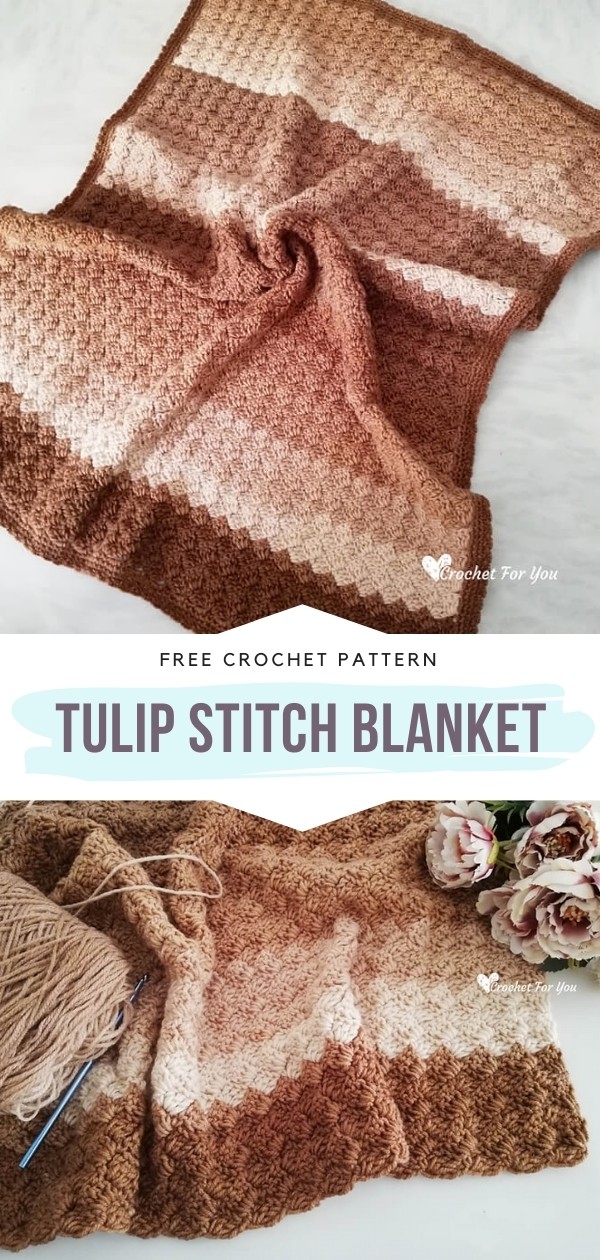 Tulip Stitch Blanket