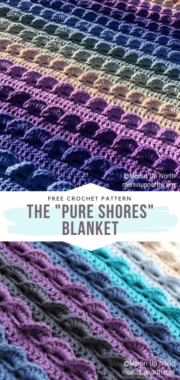 Textured Crochet Blanket