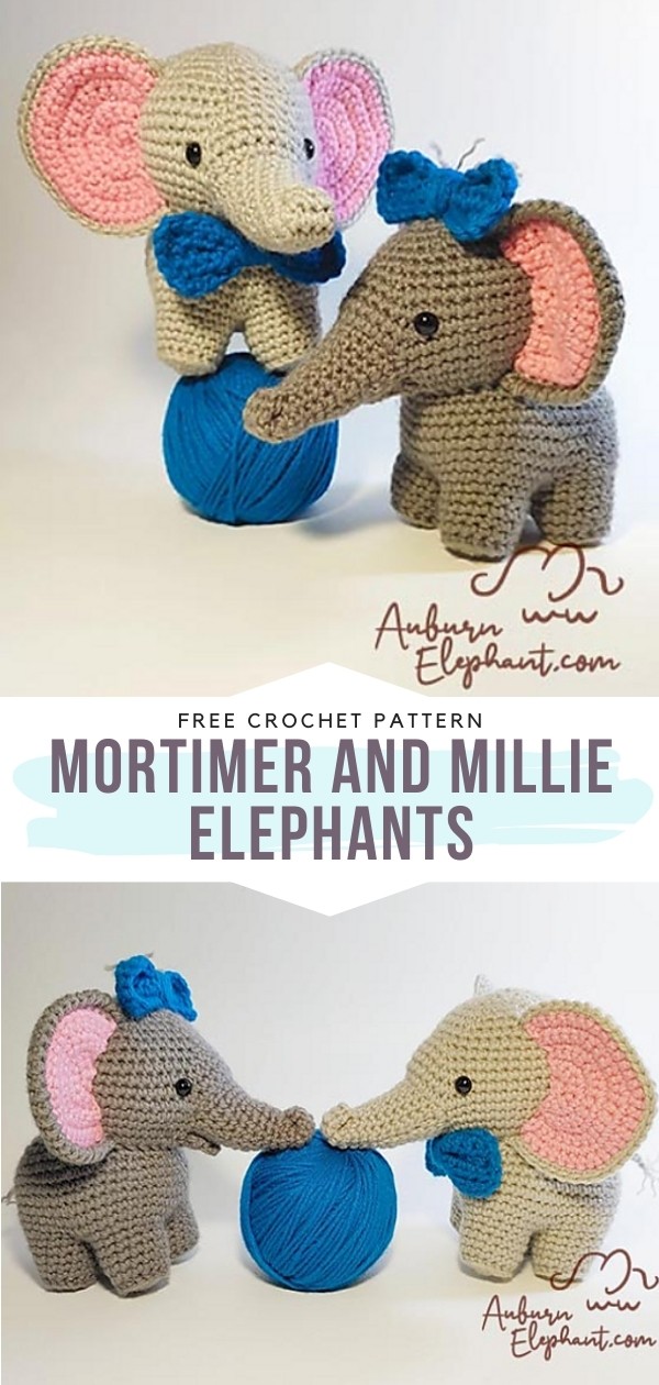 Amigurumi Elephants