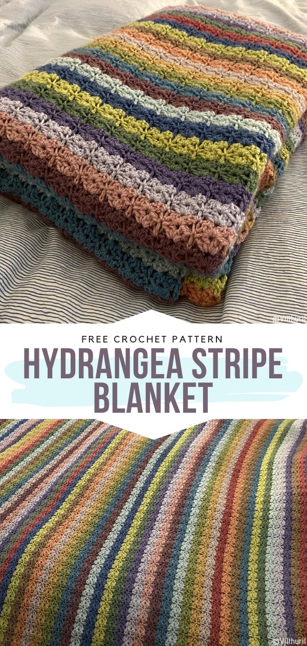 Crochet Stripe Blanket