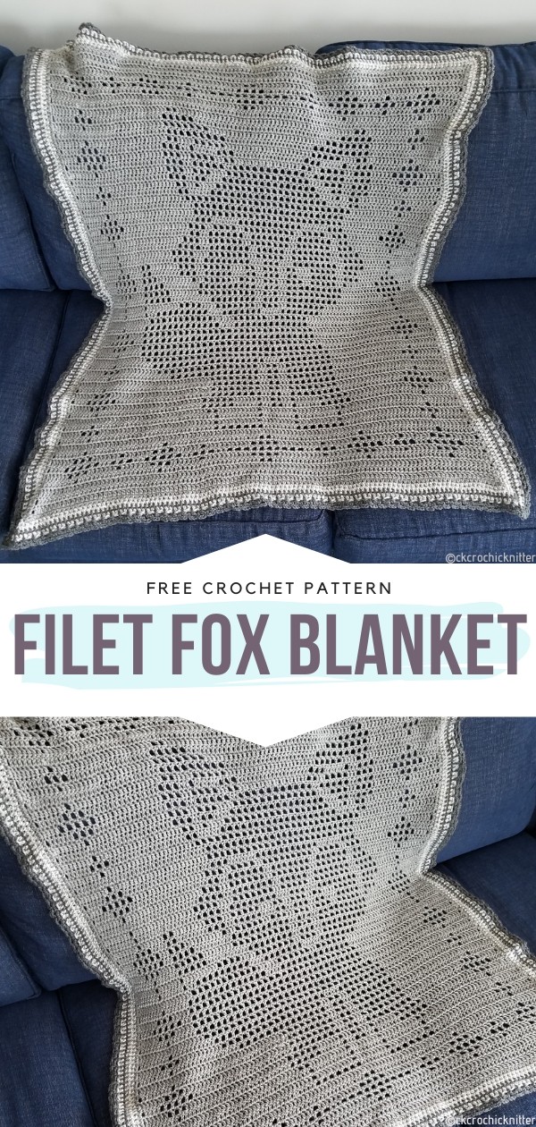 Fox blanket crochet discount pattern