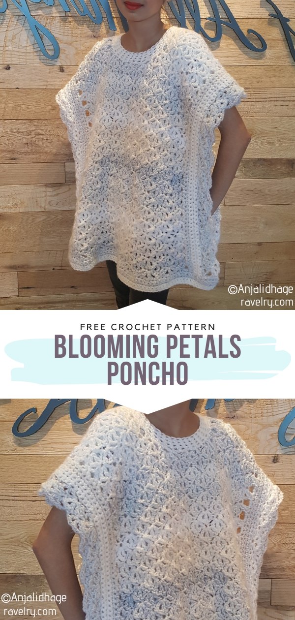 Lacy Crochet Poncho