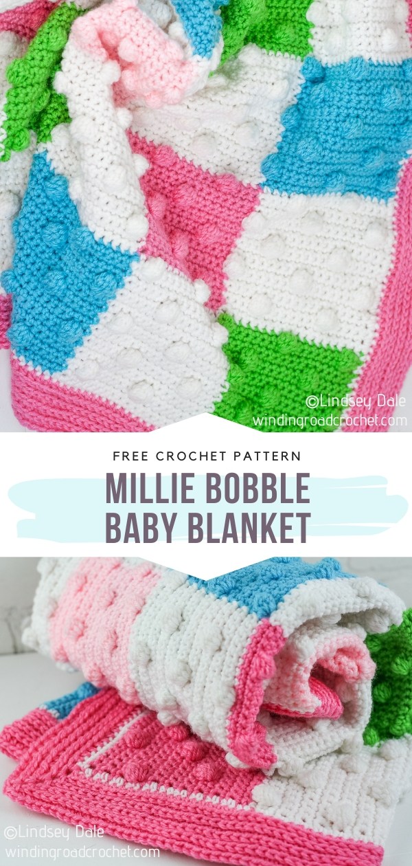 Fun Bobble Baby Blankets Free Crochet Patterns