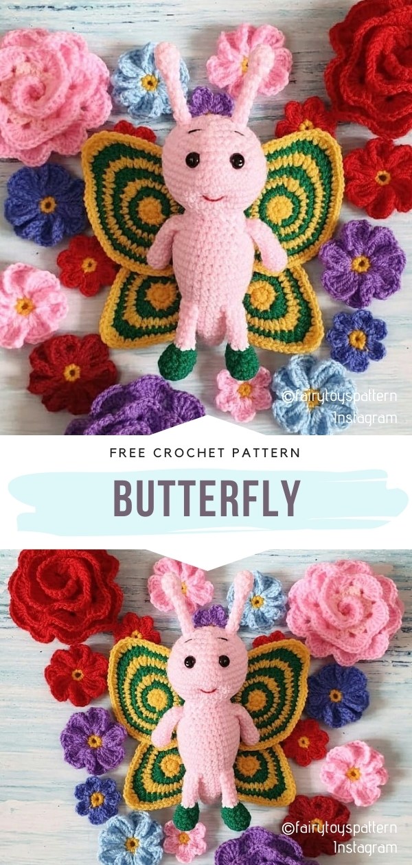 Amigurumi Butterfly