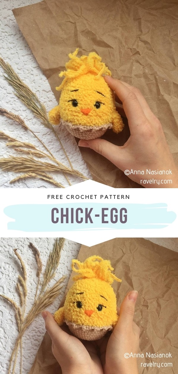 Crochet Chick-Egg