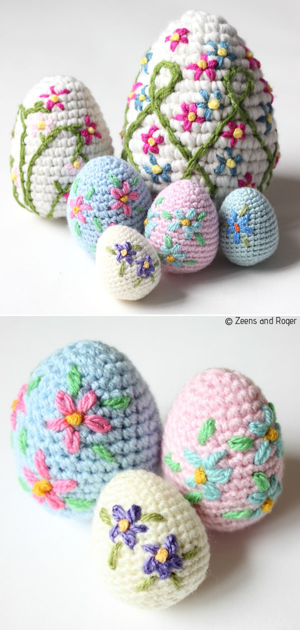 Crochet Easter Eggs