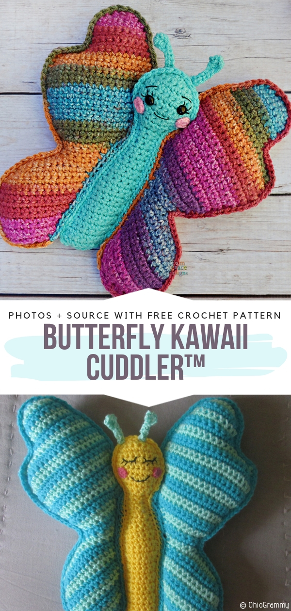Butterfly Kawaii Cuddlerâ„¢