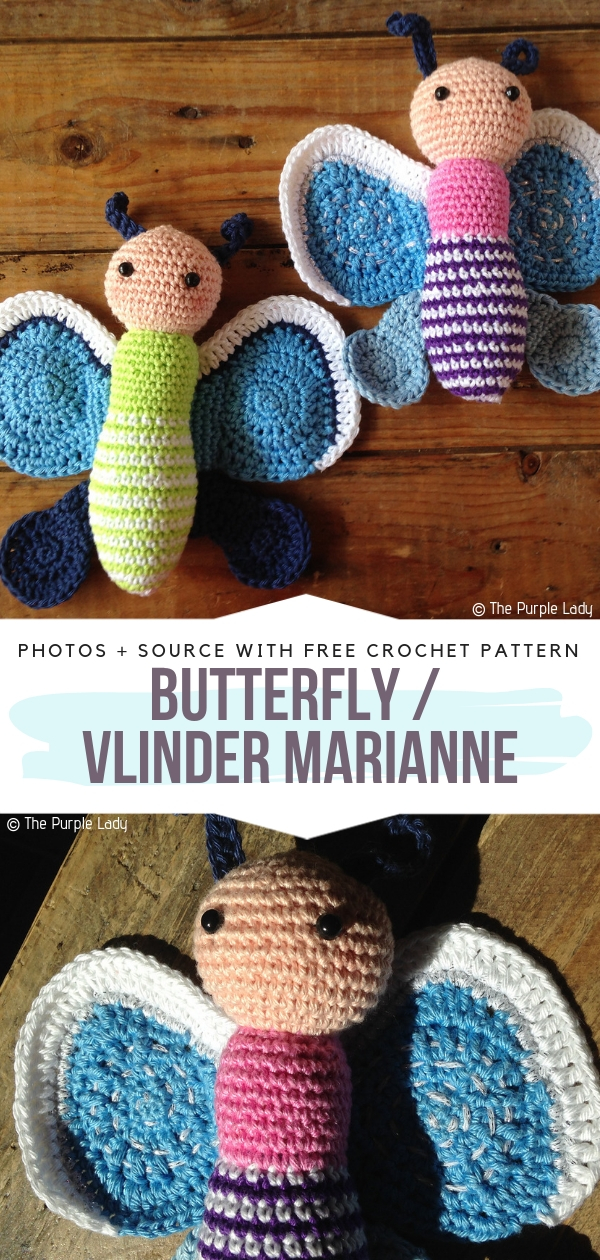 Amigurumi Butterfly