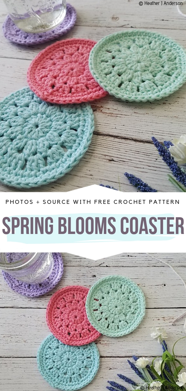 Spring Blooms Coasters