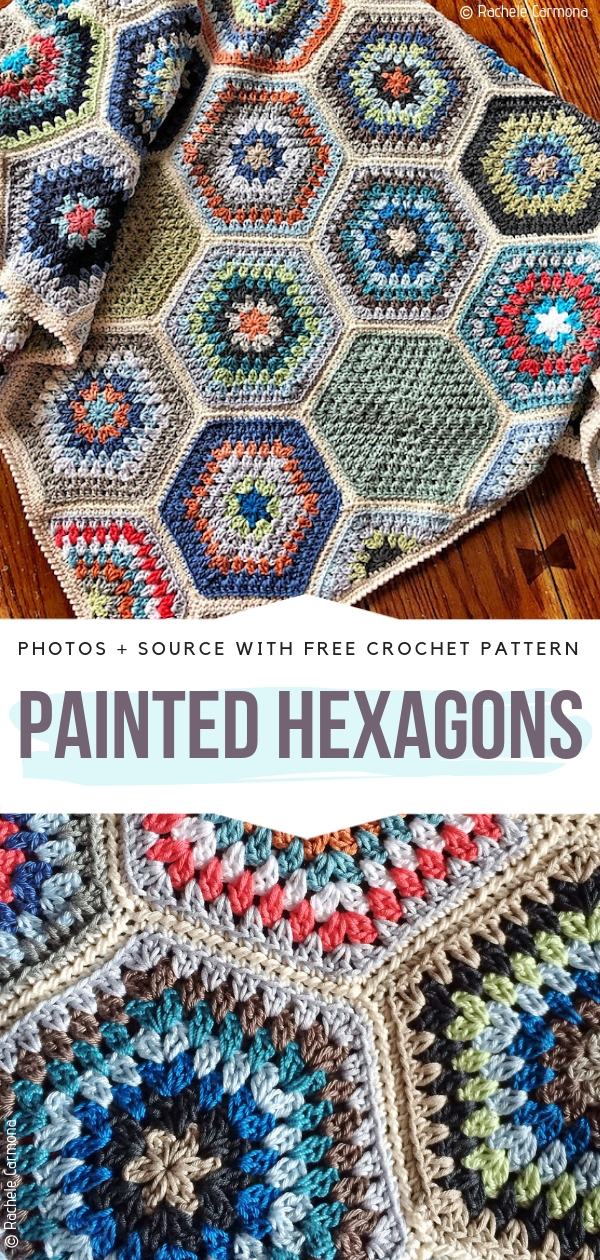 Crochet Hexagon Blanket
