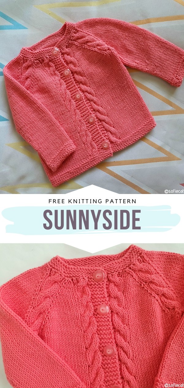 Knitted Baby Cardigan