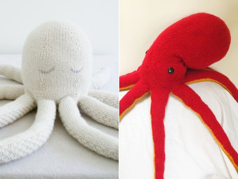 Large Knitted Octopus Ideas Free Patterns