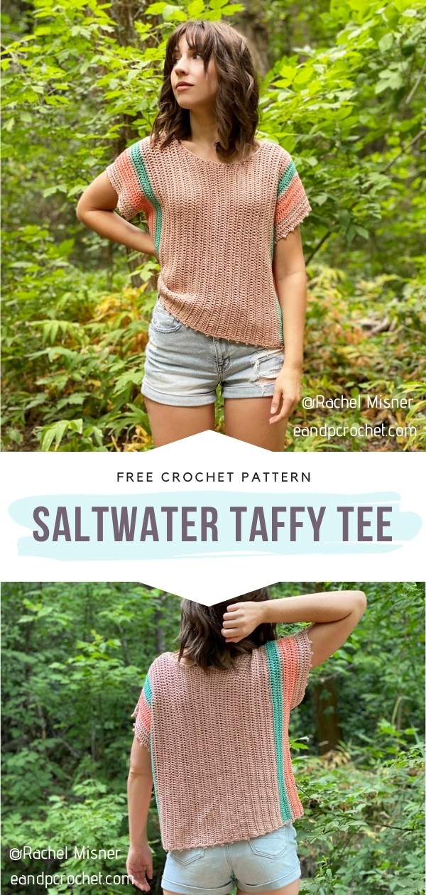 Super Colorful Summer Tops with Free Crochet Patterns