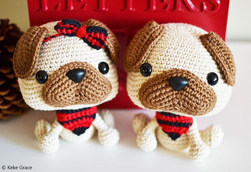 Amigurumi Pug