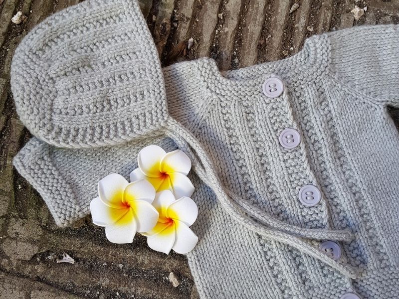Adorable Knitted Baby Sets Free Patterns