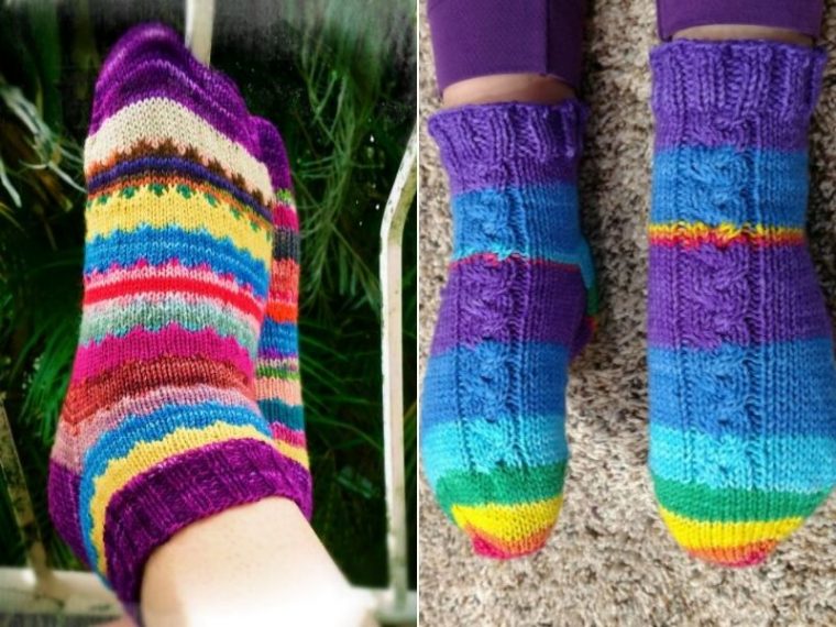 Children`s Knitted Socks Free Patterns