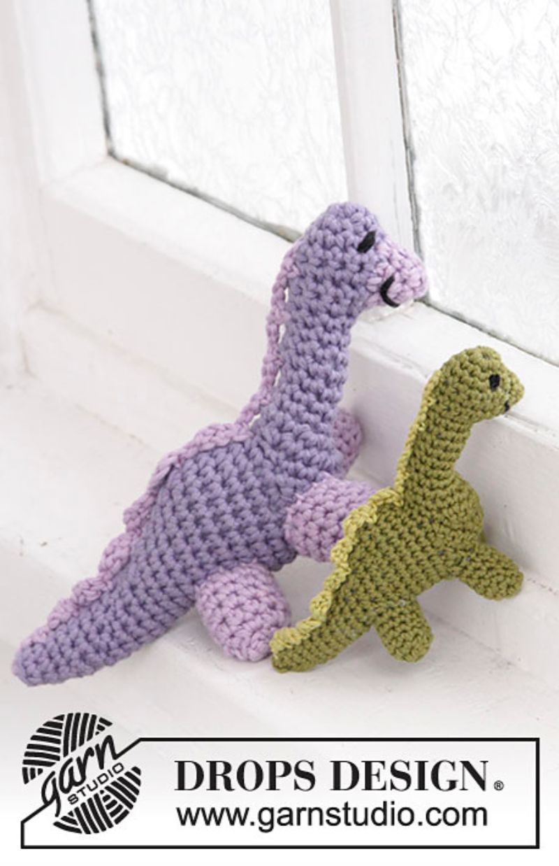 Amigurumi Dinos