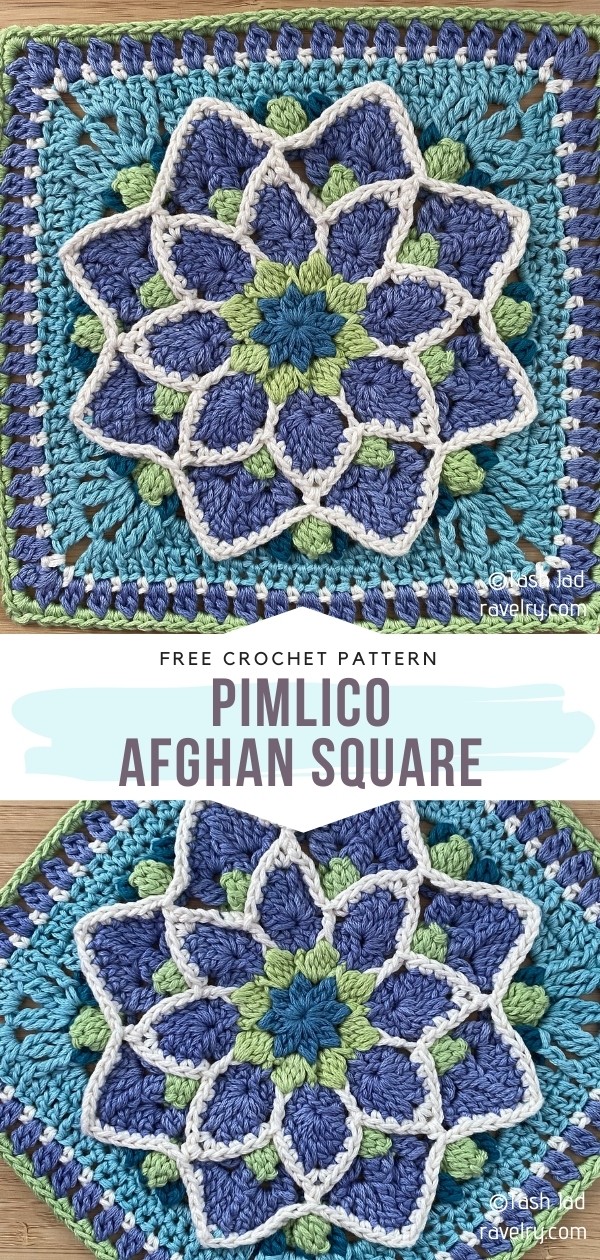 Afghan Square Crochet