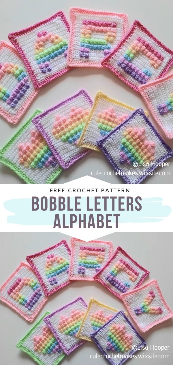 Bobble Letters Square