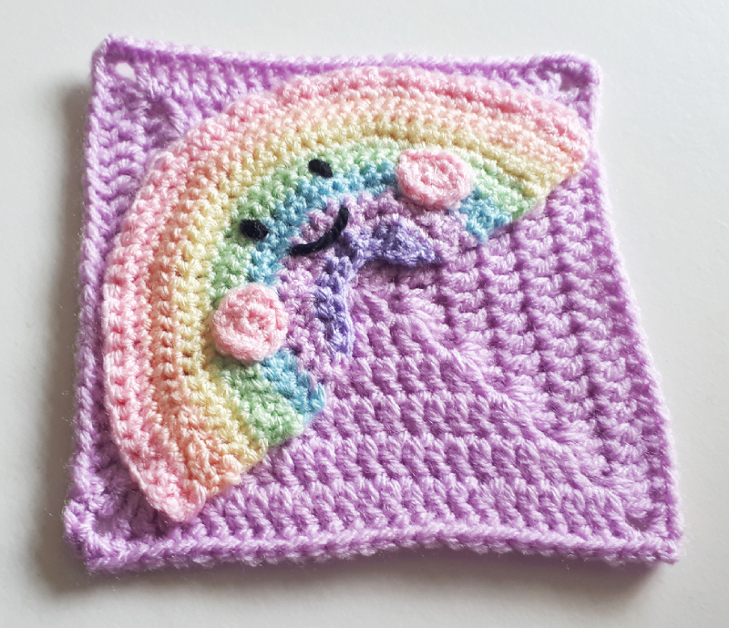 Happy Rainbow Square