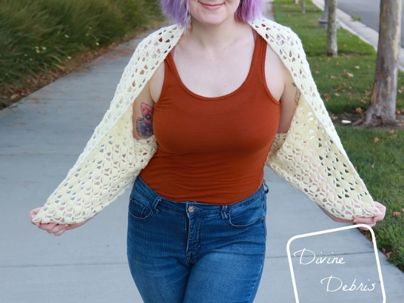 Split-Back Cardigan