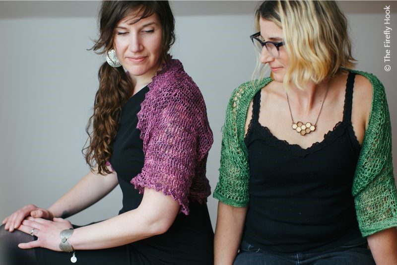 Crocheted Shrugs