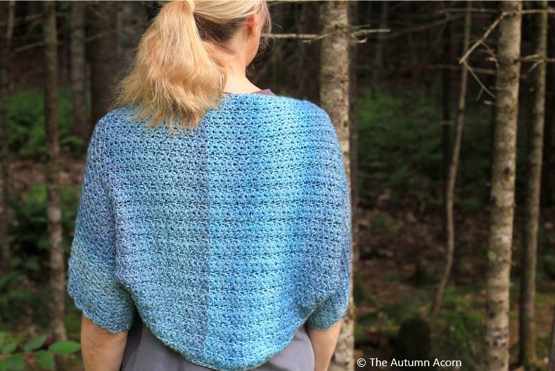 Blue Shrug
