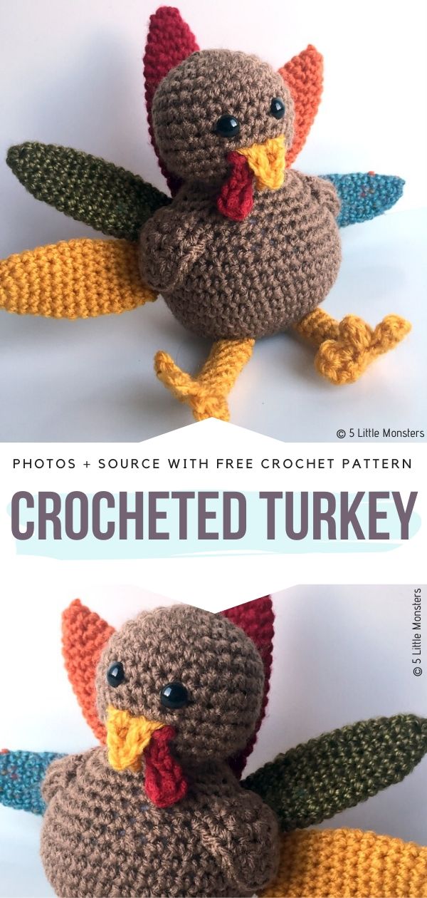 Crocheted Turkey 
