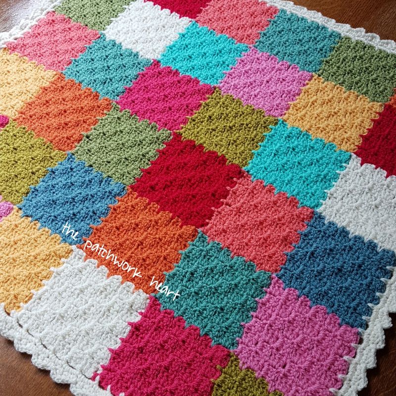 Gingham Blanket C2C 