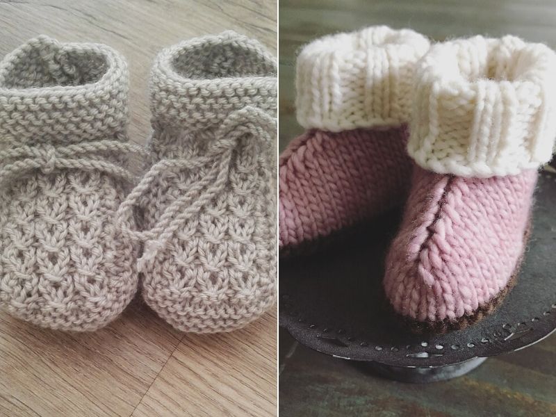 Snug Baby Booties Free Knitting Patterns