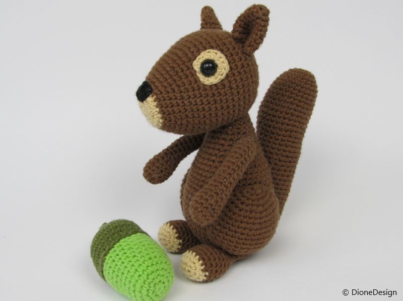 Crochet Squirell
