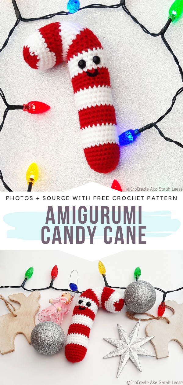 Amigurumi Candy Cane