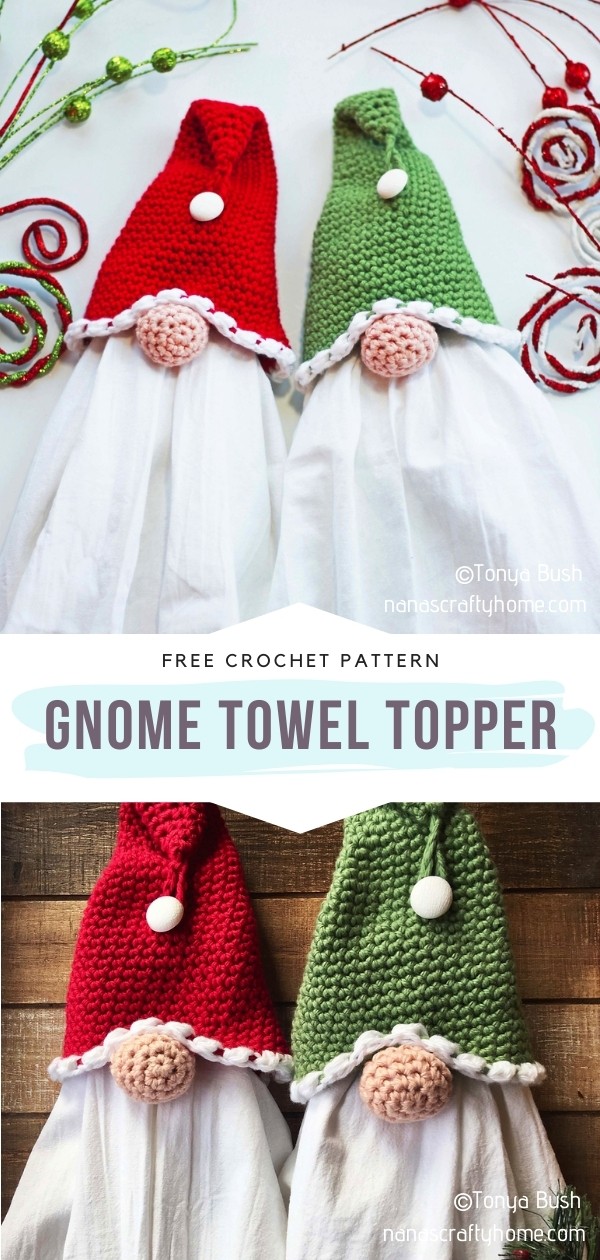 dress towel topper crochet pattern