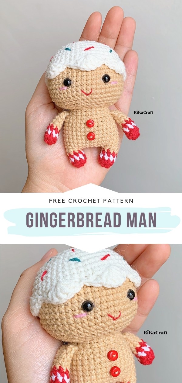 Crochet Gingerbread Man