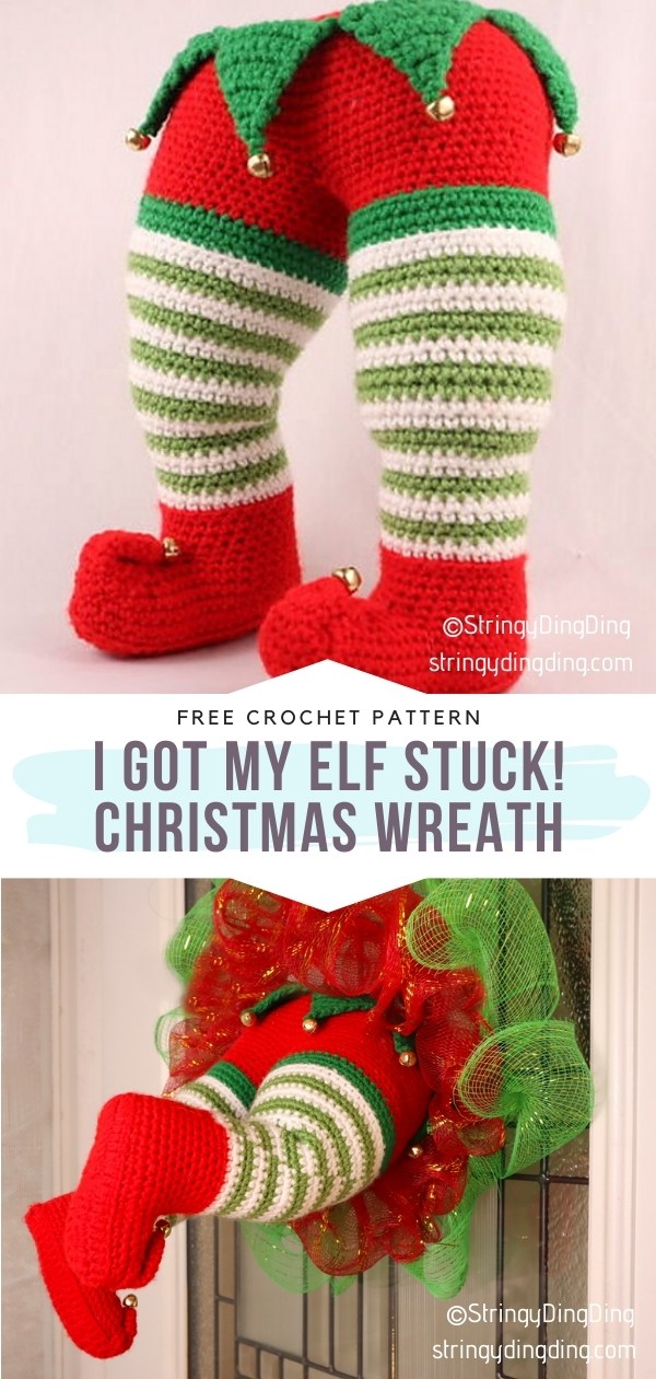 Elf Christmas Wreath