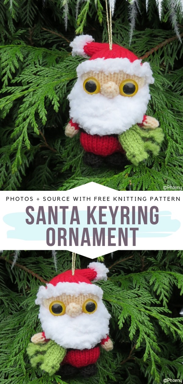 Santa Keyring/Ornament