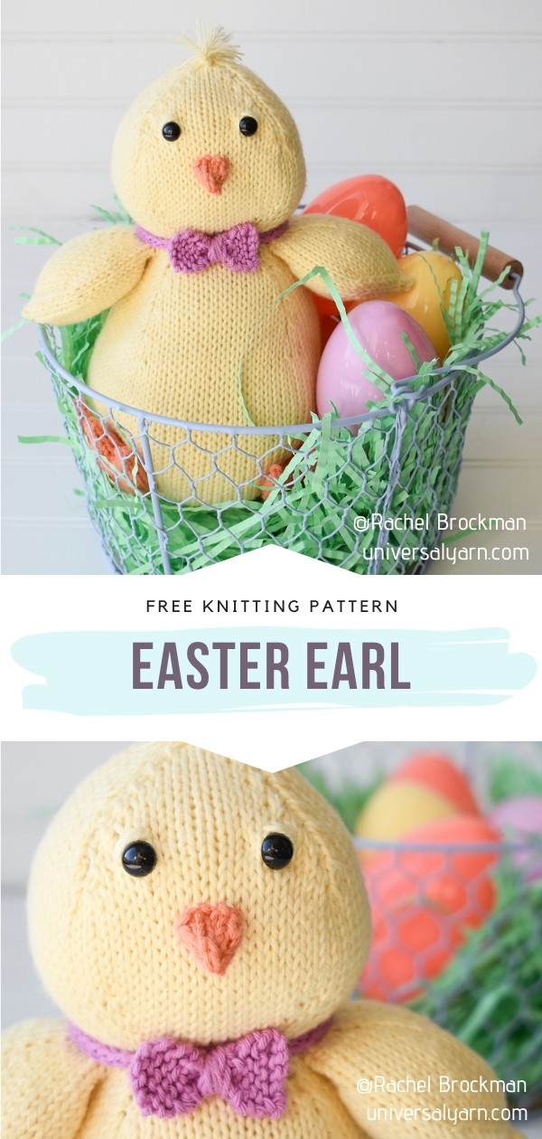 Easter Knit Chick