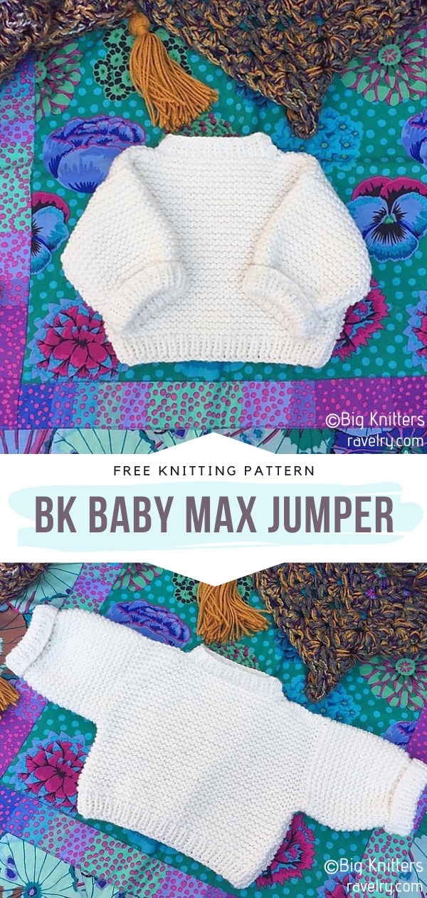 Simple Baby Pullovers Free Knitting Patterns