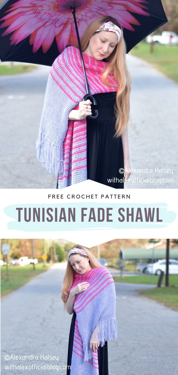 Tunisian Shawl