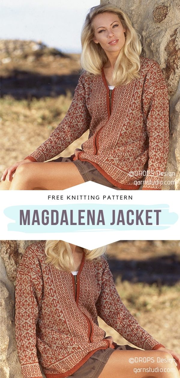 Lightweight Sweaters in Warm Shades - Free Knitting Patterns