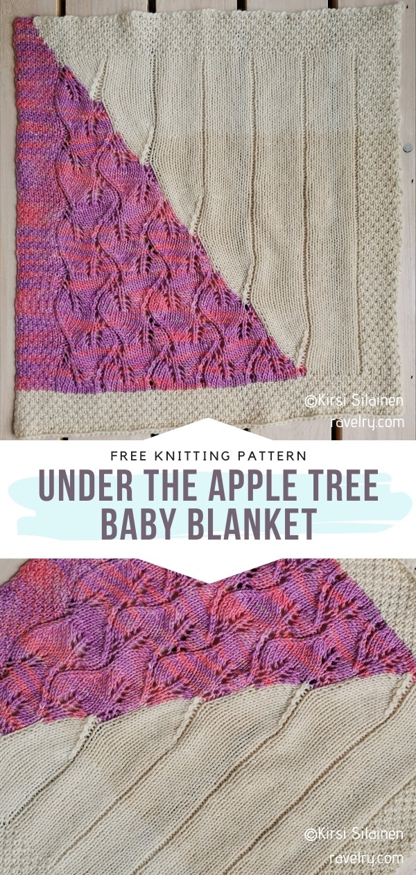 knitted baby blanket