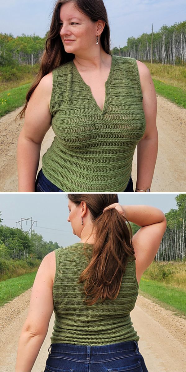 Our Favortie Classy Tank Tops Free Crochet Patterns