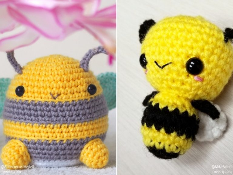 Amigurumi Bees