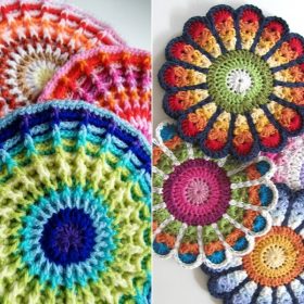 Awesome Potholders Free Crochet Patterns